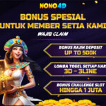 Daftar Nono4D 5 Bandar Togel Terpercaya Hadiah Bet 100 4D 10 Juta